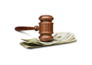 Молоток, бьющий по деньгам