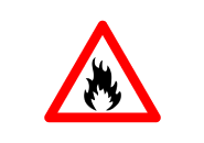 Знак «Пожароопасно»