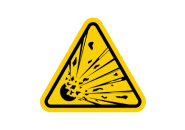 Знак «Взрывоопасно»