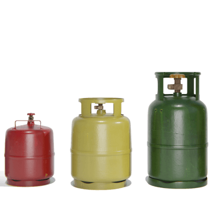 Три газовых баллона