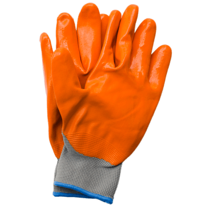 Оранжевые перчатки