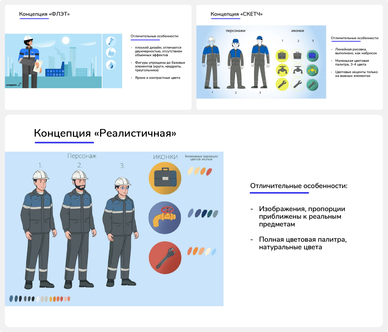 Коллаж для кейса ООО «Газпром трансгаз Томск»