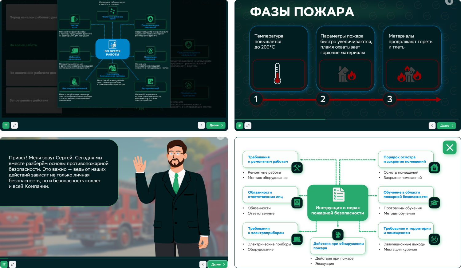 Иллюстрация для кейса — Разработка интерактивных электронных курсов по ГО, ЧС и пожарной безопасности для АО «Сбербанк Лизинг»