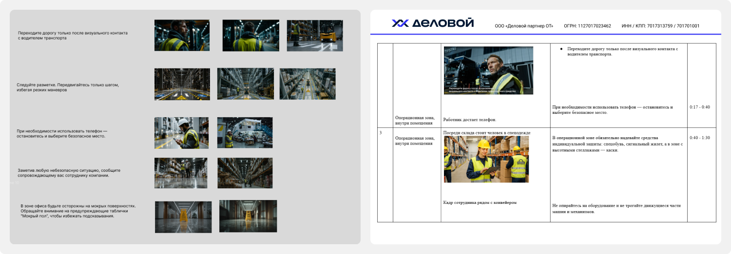 Иллюстрация для кейса — Генерация информационного видео для бренда одежды