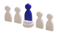 Фигурки символизируют лидерство